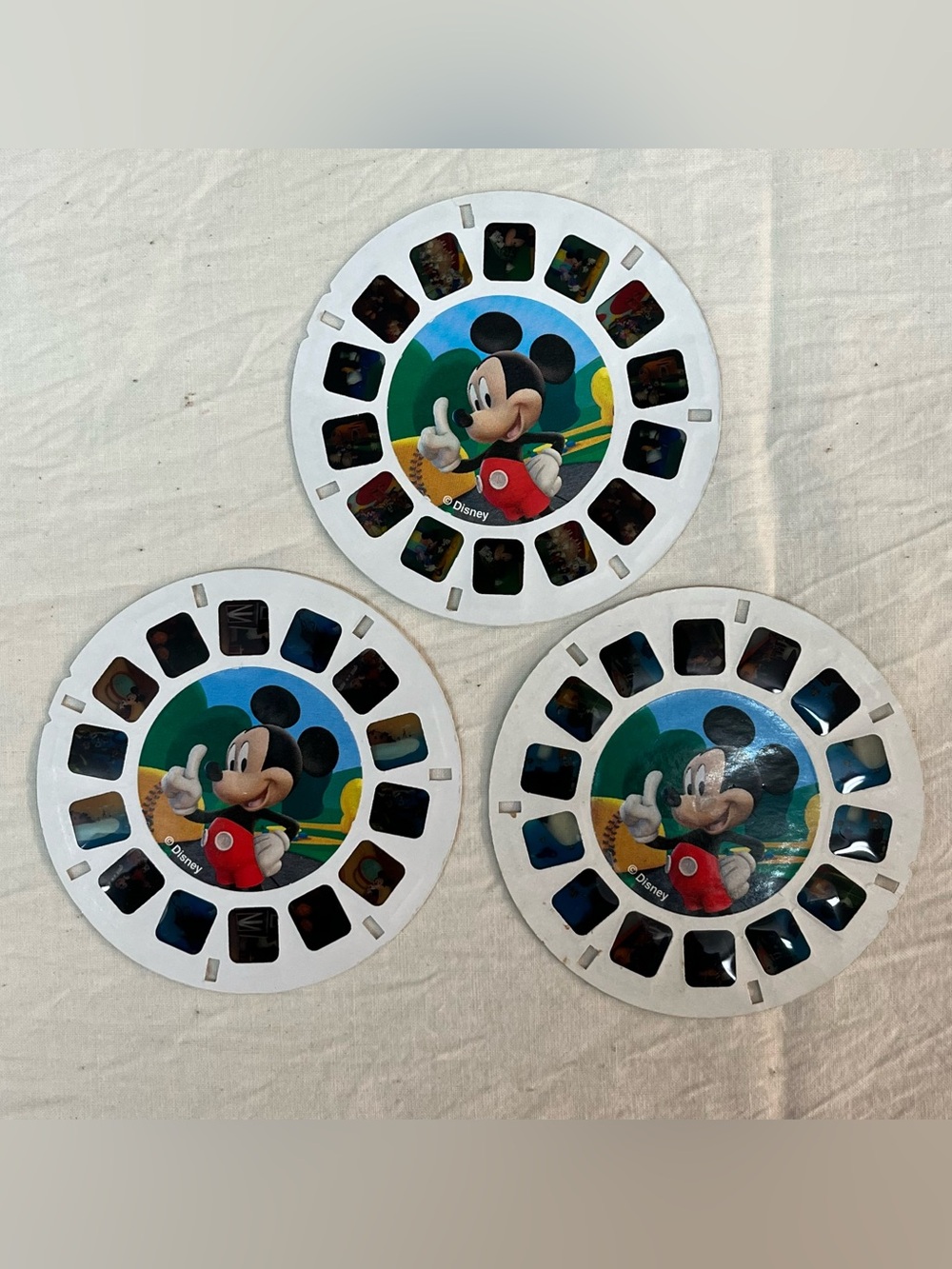 Disney's Mickey Mouse Clubhouse TV Show view-master Reels 3 reel set MMCH